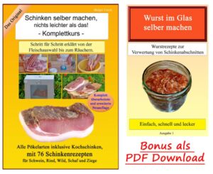 Schinkenbuch mit Bonus
